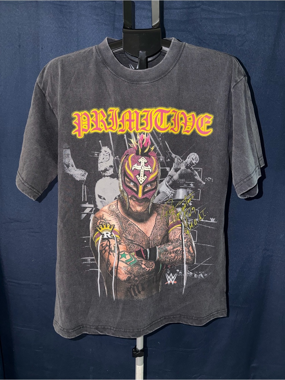 Primitive x WWE Rey Mysterio Graphic Tee – Size Medium